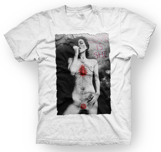 enough shirts, Love Is She, T-Shirt, cooles Design